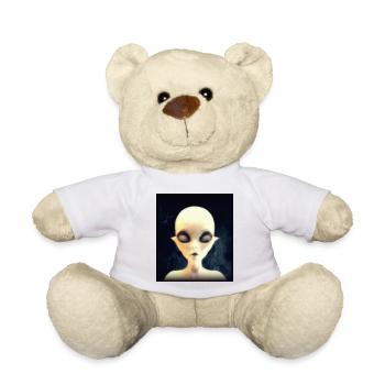 Alien - Teddy Bear - white - Front