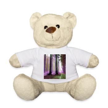 Verwunschener Nebelwald - Teddy - Weiß - Vorne