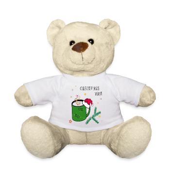 Noël, Noël - Nounours - blanc - Devant