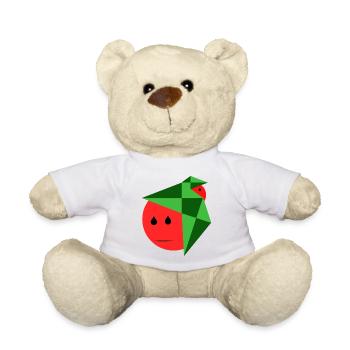 Funny watermelon man - Teddy Bear - white - Front