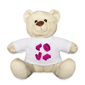 LIEBE ROSE - Teddy - Weiß - Vorne