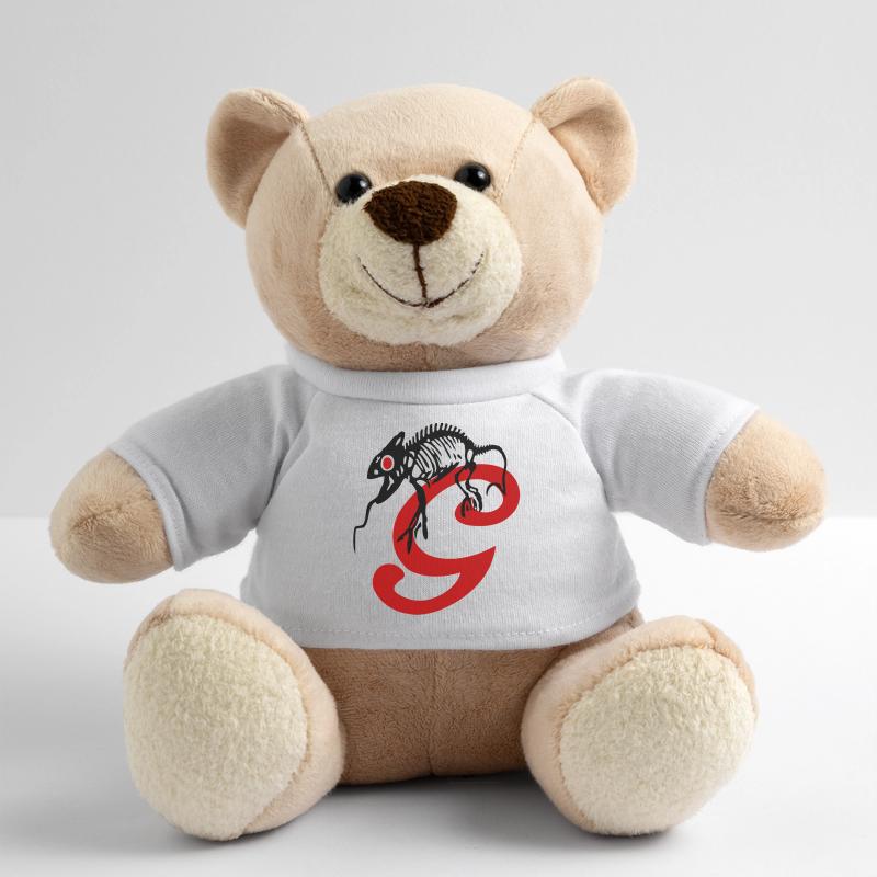 Gecko, lizard, initial Teddy Bear