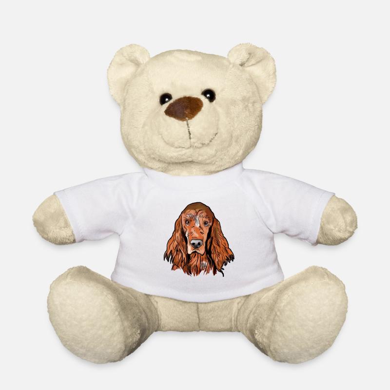 Irish Setter - Teddy - Weiß