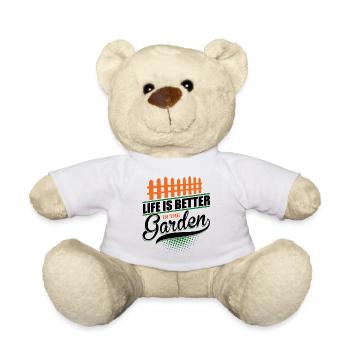 Jardiniers amateurs, jardiniers de fruits et légumes - Nounours - blanc - Devant