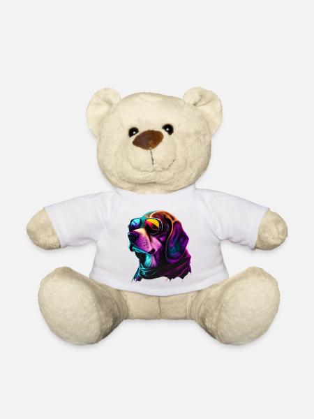 Beagle Chiens Beagles - Nounours - blanc