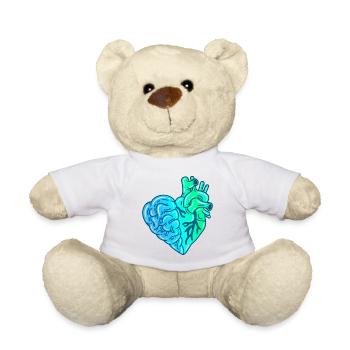 Herz - Teddy - Weiß - Vorne
