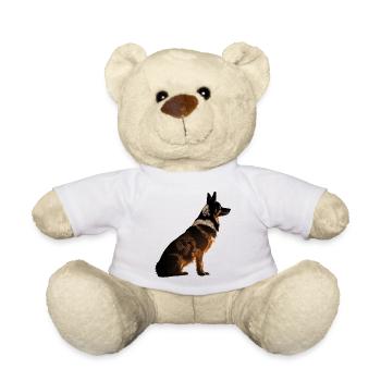 Dog - Teddy Bear - white - Front
