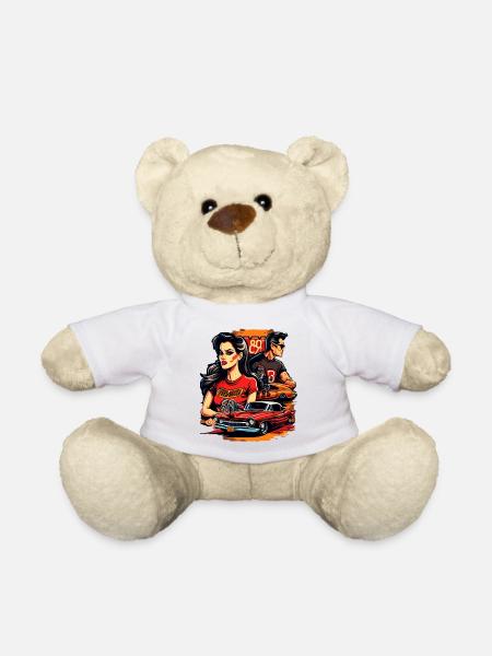 VALEEWEAR - Ein brutales Paar im Retro-Stil - Teddy - Weiß
