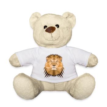 Löwe Leo - Teddy - Weiß - Vorne