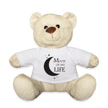 Lune de ma vie - Nounours - blanc - Devant