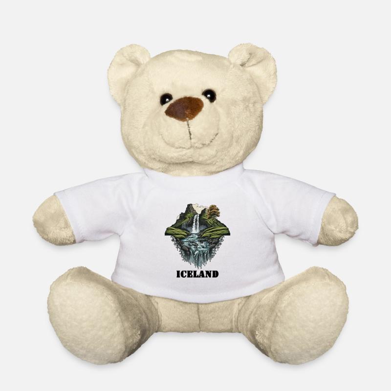 Islande - Nounours - blanc