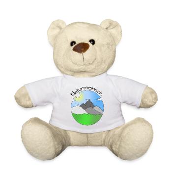 Naturmeinsch - Naturmädchen, Dialekt - Teddy - Weiß - Vorne