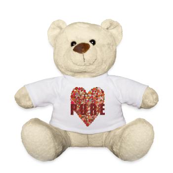 HEART PURE - Teddy - Weiß - Vorne