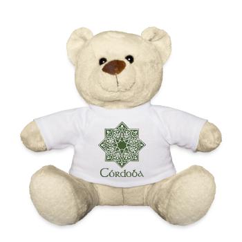 Cordoba 2 (green) - Teddy Bear - white - Front