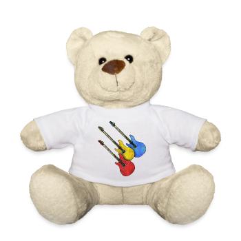 Gitarren - Teddy - Weiß - Vorne
