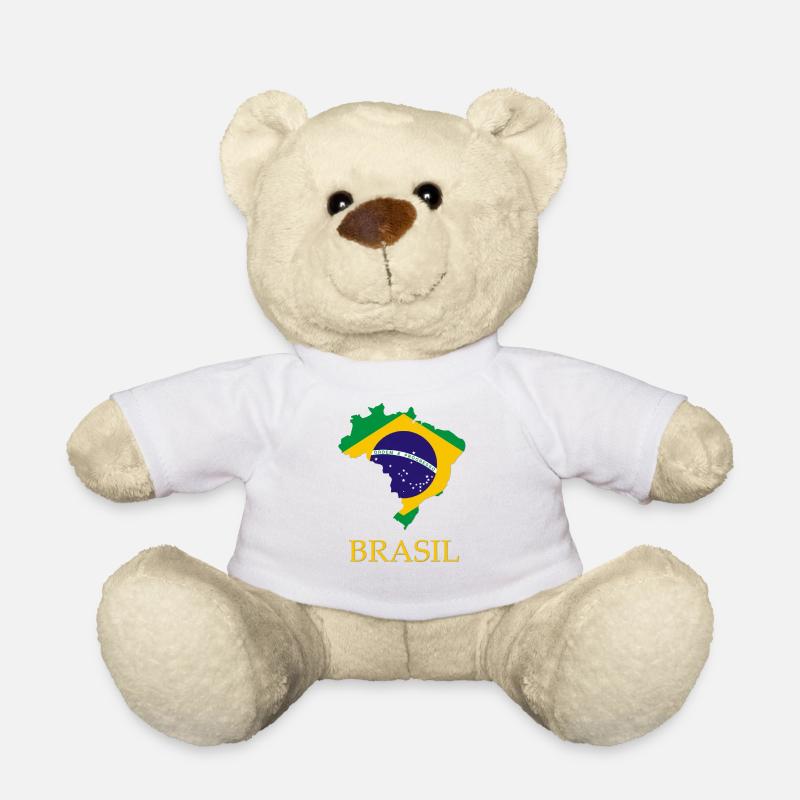 Brasil - Nounours - blanc