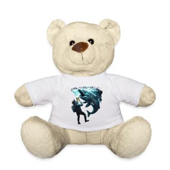 Tauher Kämpft um sein Bier - Teddy - Weiß - Vorne