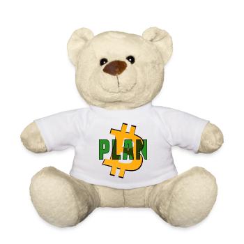 Plan B - Teddy Bear - white - Front