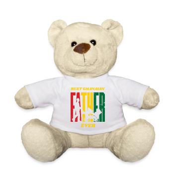 Ghana Ghanaian Father Dad Daddy Son I Gift - Teddy Bear - white - Front
