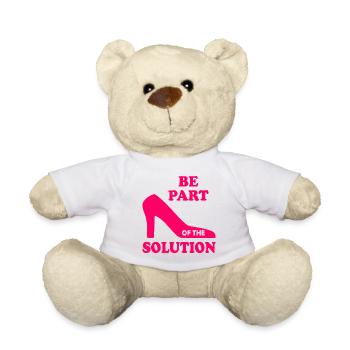 Be part of the solution - Nounours - blanc - Devant