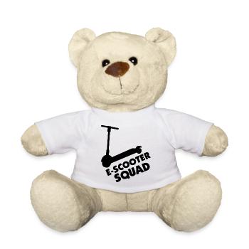 E-Scooter Roller Scooter - Nounours - blanc - Devant
