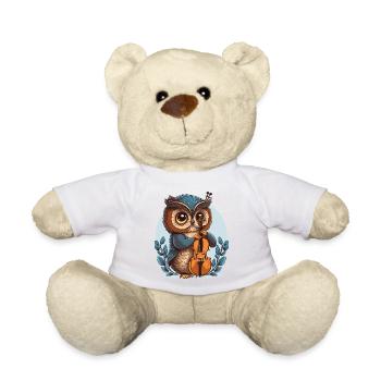 Hibou classique - Nounours - blanc - Devant