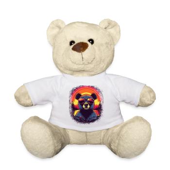 Happy Koala Geek Present Idea Awesome Grumbler Fun - Nounours - blanc - Devant