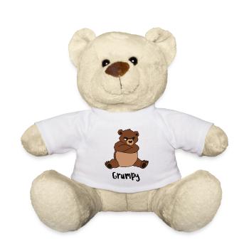 Grumpy - Teddy Bear - white - Front