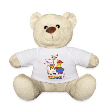 Mom Free Hugs - Teddy - Weiß - Vorne