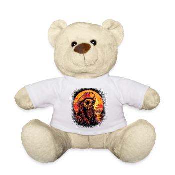 present idea pirate ship birthday shark birthday - Teddy - Weiß - Vorne