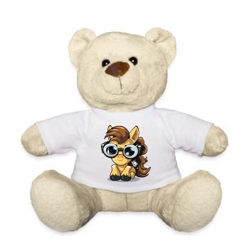 Minaj la jument - Nounours - blanc - Devant