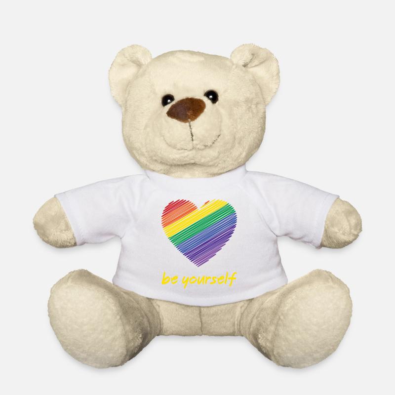 Pride Month LGBTQ - Sei du selbst - Teddy - Weiß