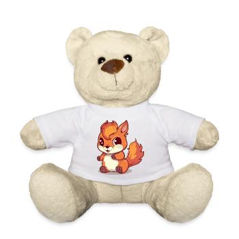 Matmat the squirrel - Teddy Bear - white - Front
