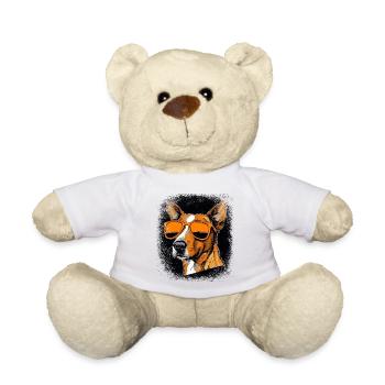 Cadeau beagle dog lover anniversaire cadeau animal de compagnie - Nounours - blanc - Devant
