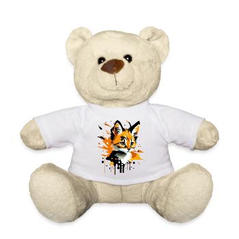 Kätzchen, Katze - Teddy - Weiß - Vorne