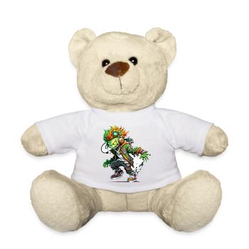 hip hop zombie 2 - Teddy - Weiß - Vorne