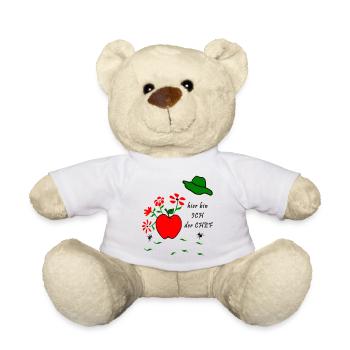 Garten, Apfel, Ameisen - Teddy - Weiß - Vorne