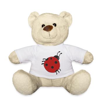 ladybird - Teddy Bear - white - Front