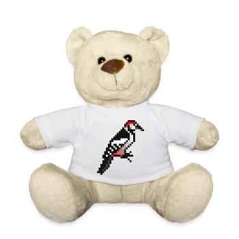 Vogel - Teddy - Weiß - Vorne