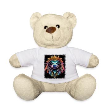 Désarmement Vert Paix Mondiale Hippie Pride Love - Nounours - blanc - Devant