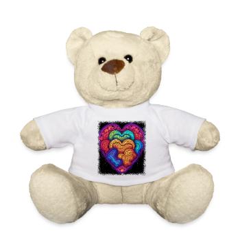 pride happy birthday present idea jokes - Teddy - Weiß - Vorne
