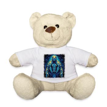 Déclaration cadeau Animaux Aventure Tribal Tortue - Nounours - blanc - Devant