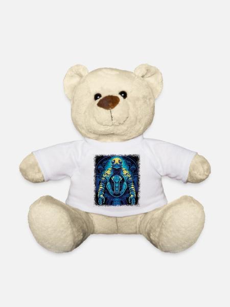 animals adventure tribal turtle gift statement - Teddy - Weiß