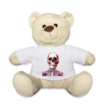 Squelette - Nounours - blanc - Devant