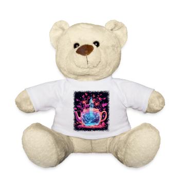 Blagues géniales Cadeau Global Peace Green Present Cool - Nounours - blanc - Devant