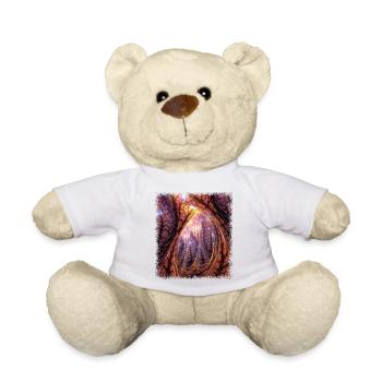 Cacao chocolat amusant Idée présente - Nounours - blanc - Devant