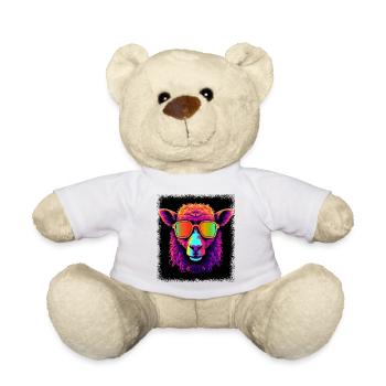 Children Wool Agriculture Farmers Wife Tshirts - Teddy Bear - white - Front