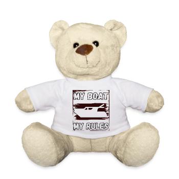 Mon bateau Mes règles - Nounours - blanc - Devant
