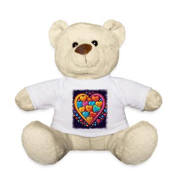 beer cool birthday present idea browser bake - Teddy - Weiß - Vorne