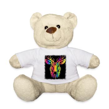 présent bébé humour mignons animaux droits des animaux - Nounours - blanc - Devant